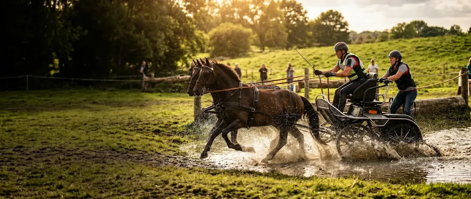 El arte de conducir un coche tirado por caballos